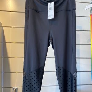 Alala Black Leggings- polka dot details